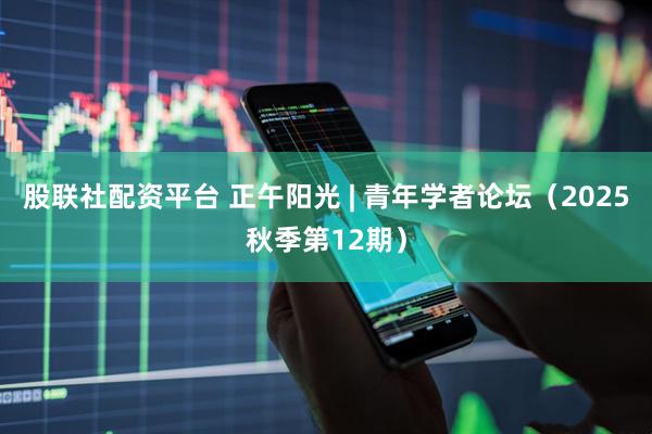 股联社配资平台 正午阳光 | 青年学者论坛（2025秋季第12期）